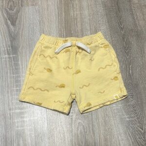 Rise Little Earthling Yellow Kids Shorts